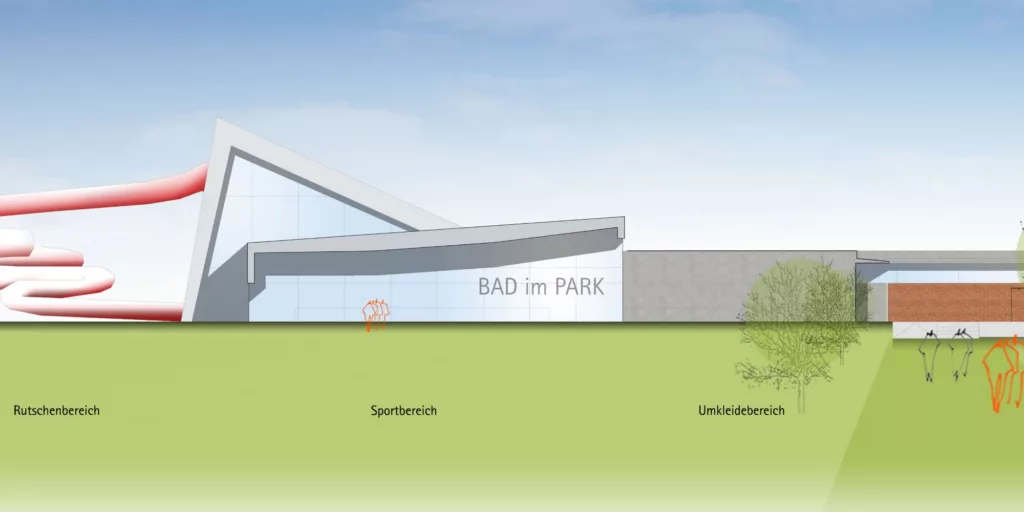 Sport-und Freizeitbad Langenhagen Rendering